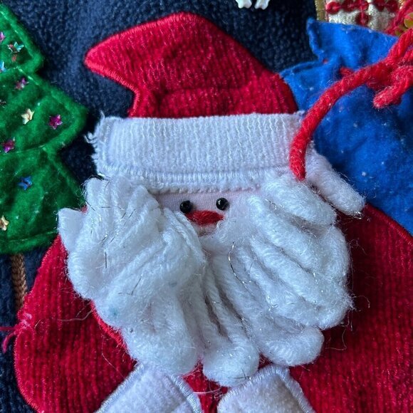 White Stag Santa Fleece Pullover, Size M – Cozy Holiday Top! - Picture 6 of 6